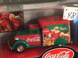 Collector Matchbox Coca Cola Brand #1 1937 Dodge Airflow Christmas 1/43 Scale Car