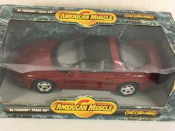 Collector ERTl American Muslce 1/18 Scale Die cast Metal '96 Firebird Trans AM