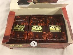 Lot of 26 Pcs Packs New Sealed Star Wars Cloud City Expansion Display Collectible Card Games