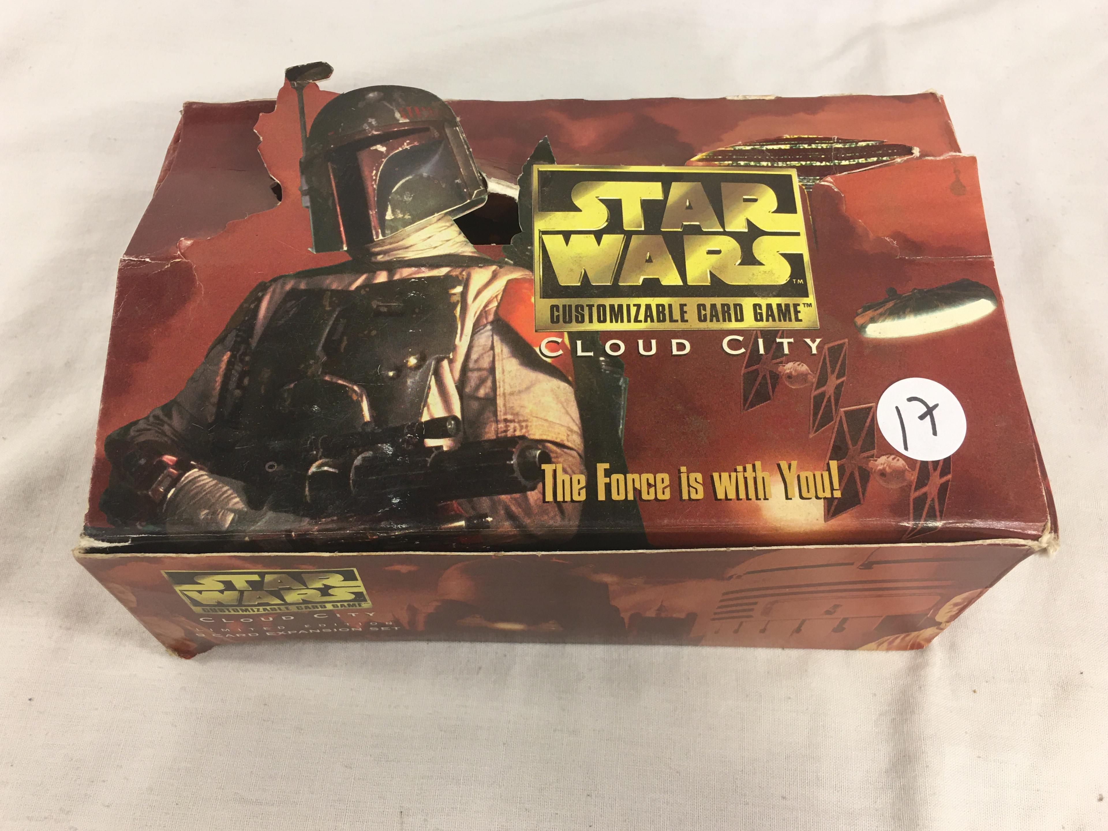 Lot of 26 Pcs Packs New Sealed Star Wars Cloud City Expansion Display Collectible Card Games