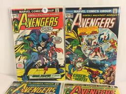 Lot of 4 Collector Vintage Marvel The Avengers Comic Books No.107.108.109.122.