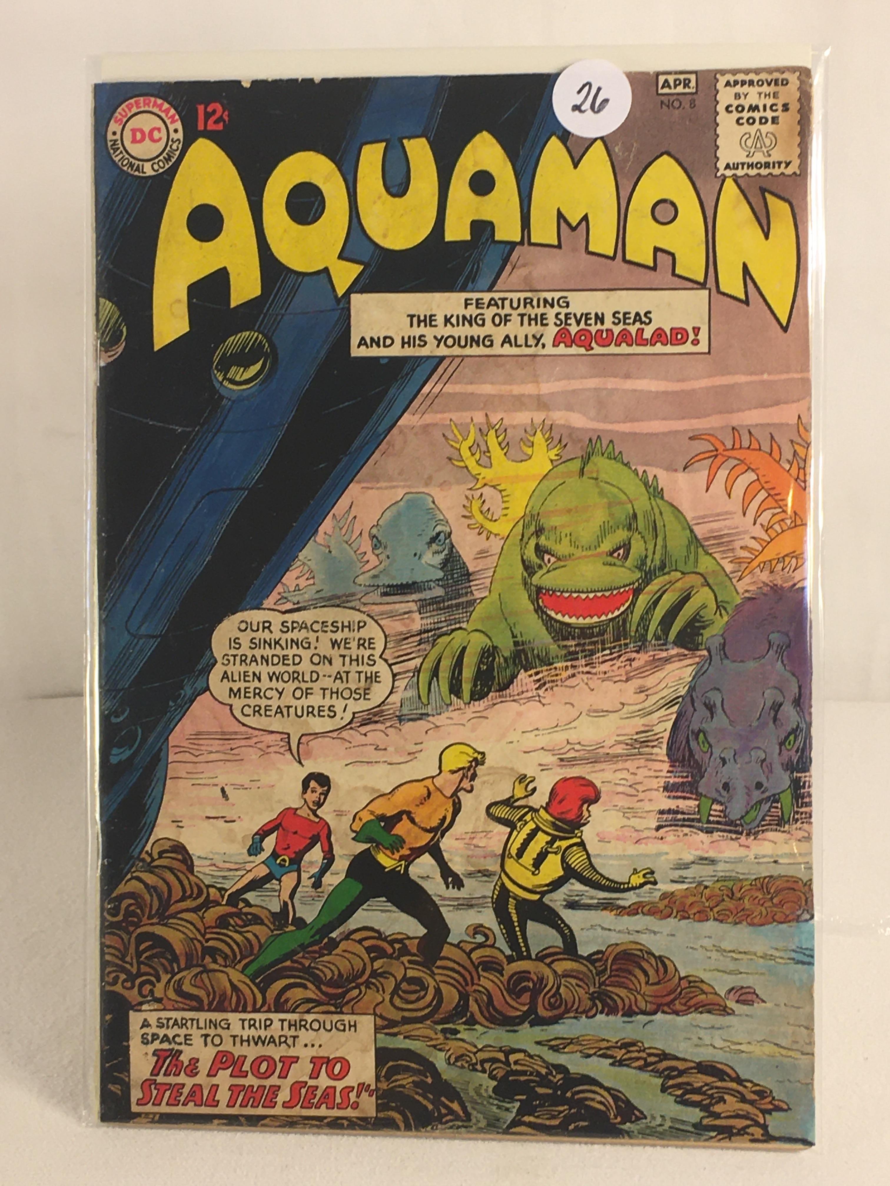 Collector Vintage DC Comics Aquaman Comic Book No.8