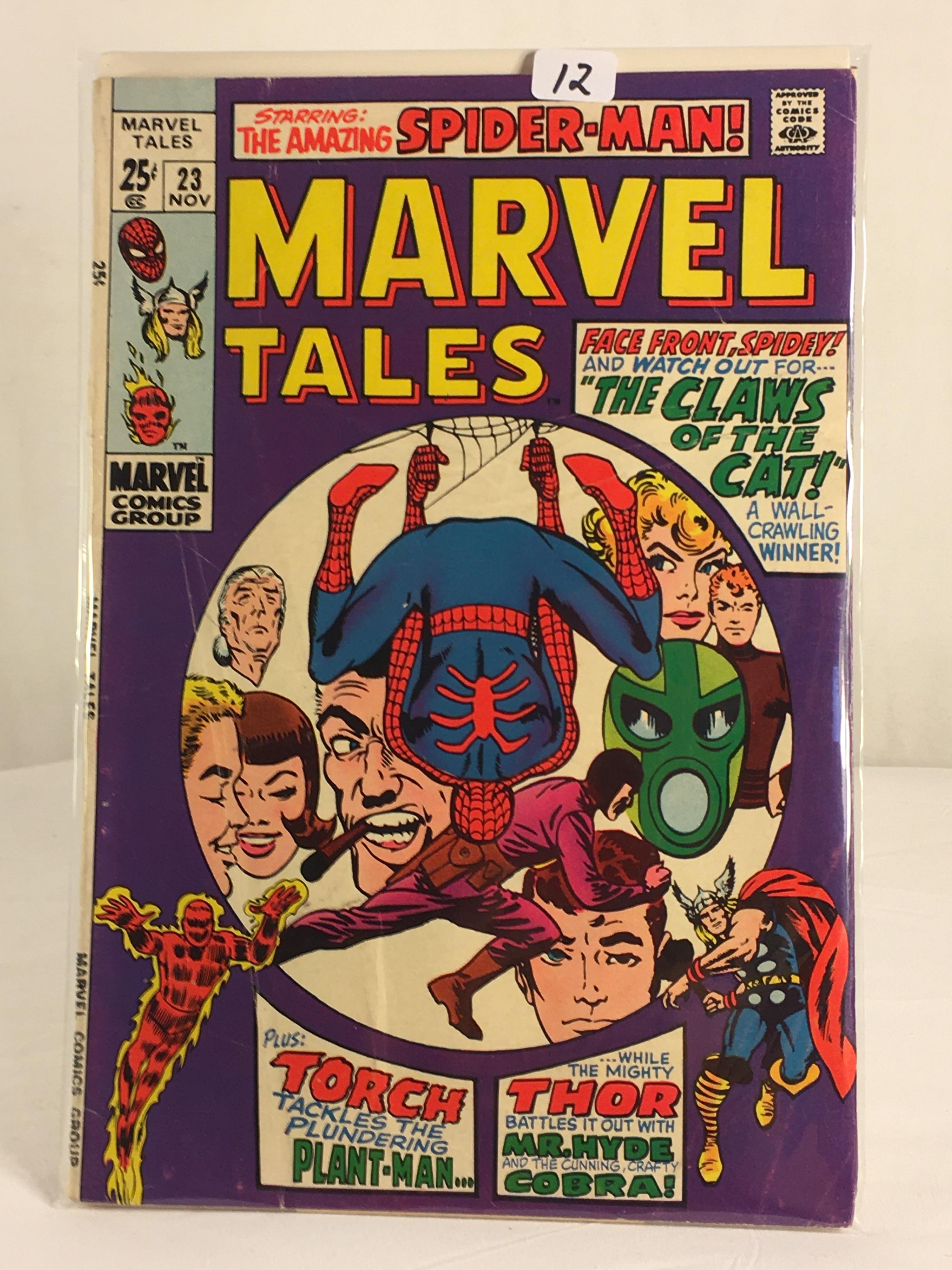 Collector Vintage Marvel Comics The Amazing Spider-man Marvel Tales Comic Book No.23