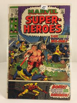 Collector Vintage Marvel Comics Marvel Super Heroes Comic Book No.22