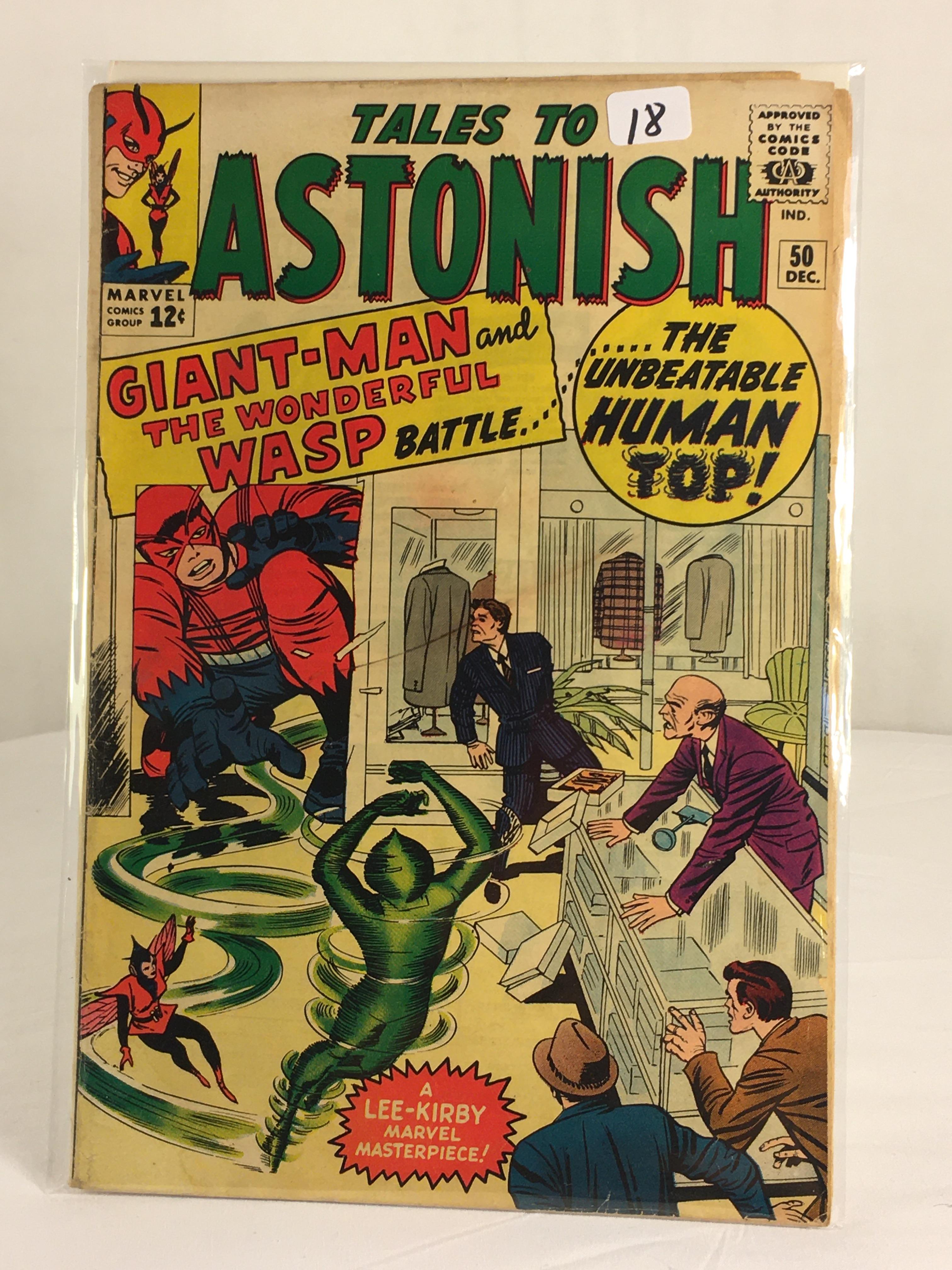 Collector Vintage Marvel Tales To Astonish Giant-Man and Wonderful Wasp Comic Book No.50