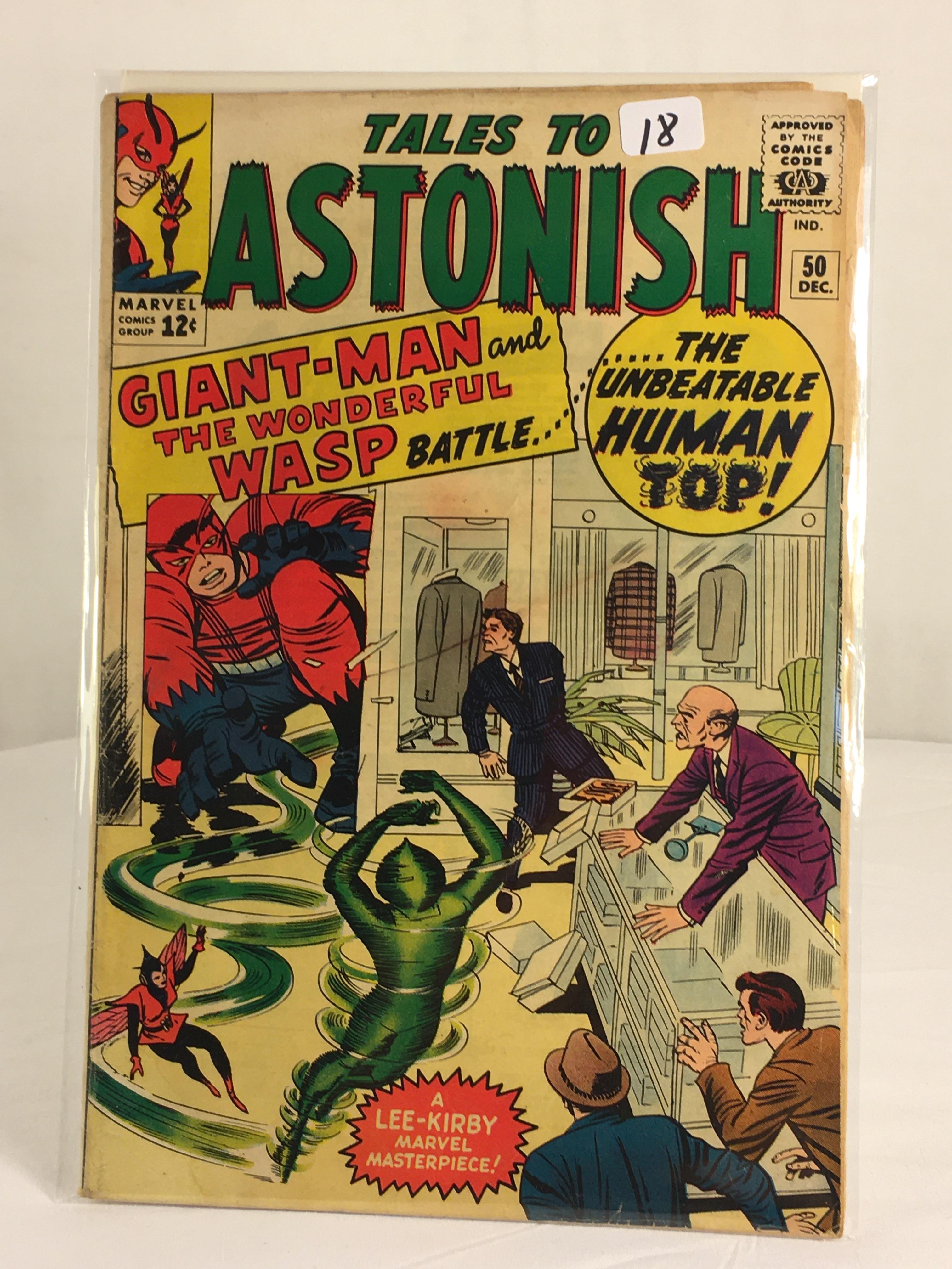 Collector Vintage Marvel Tales To Astonish Giant-Man and Wonderful Wasp Comic Book No.50