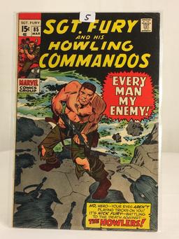 Collector Vintage Marvel Comics SGT. FURY and His Howling Commandos Comic Book #85