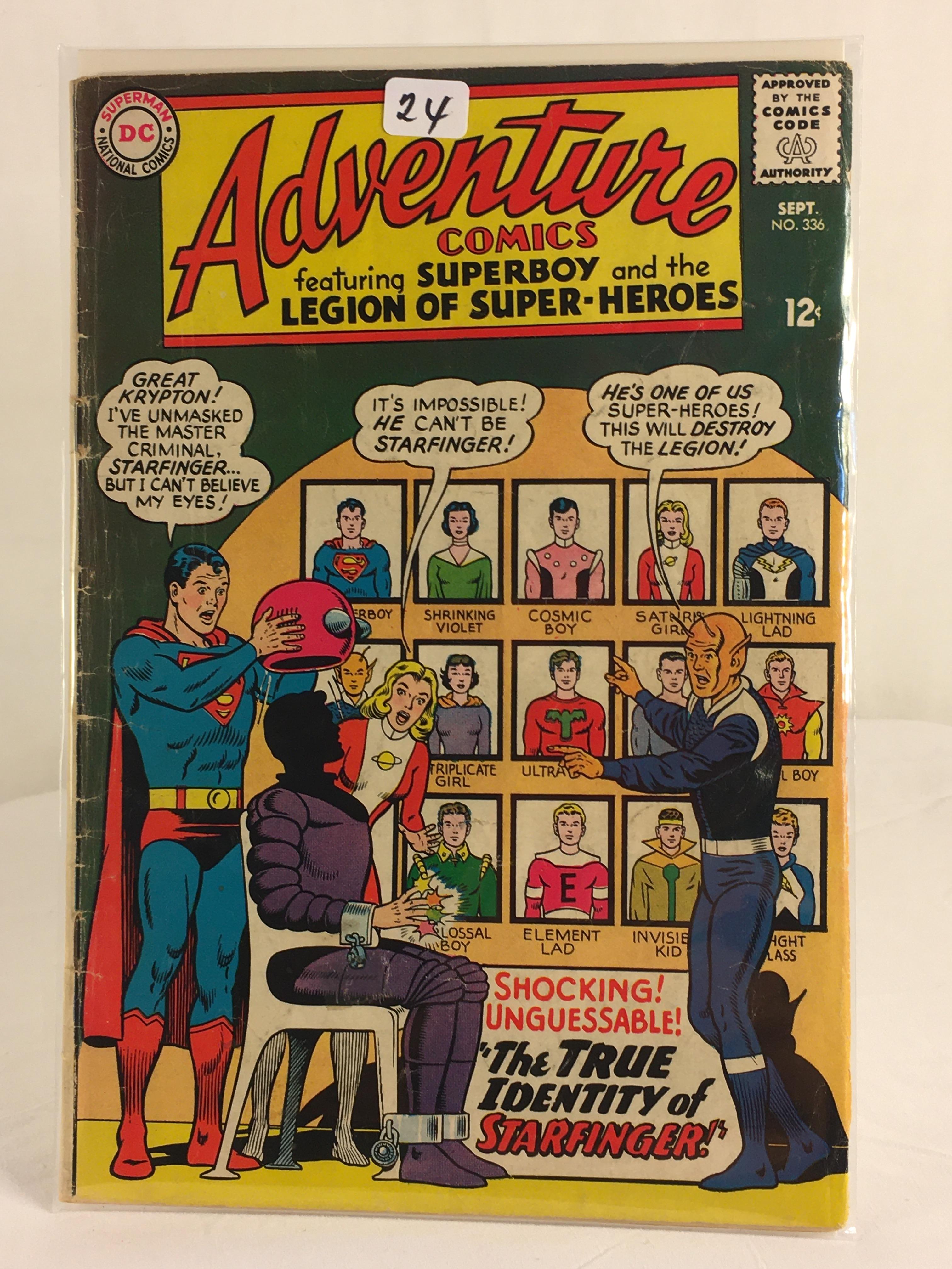 Vintage DC Superman National Comics Superboy & the Legion of Superheroes No.336