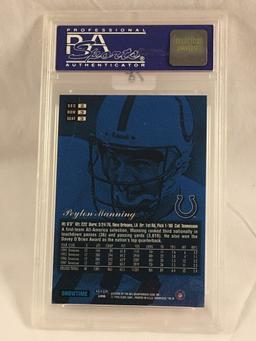 Collector PSA 1998 Flair Showcase #3 Peyton Manning MINT 9 06344793 Card