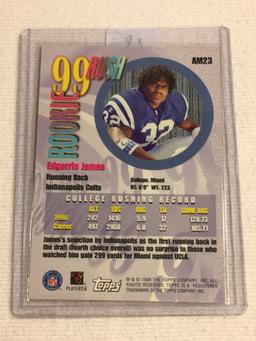 Collector 1999 Topps Indianapolis Colts Edgerrin James Football Card No. 23