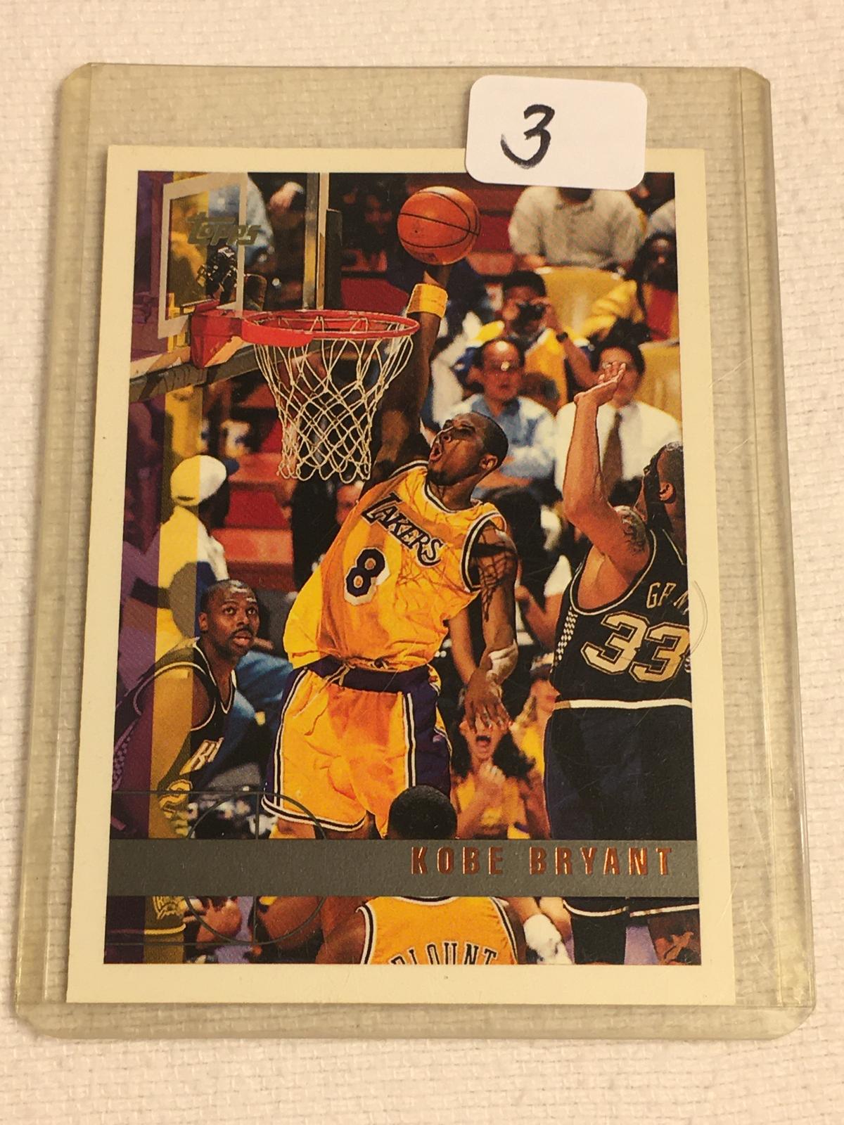 Collector 1997 Topps LA Lakers Kobe Bryant Basketball Card No. 171