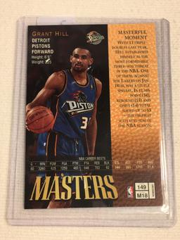 Collector Topps Detroit Pistols Grant Hill Basketball Card No. 149