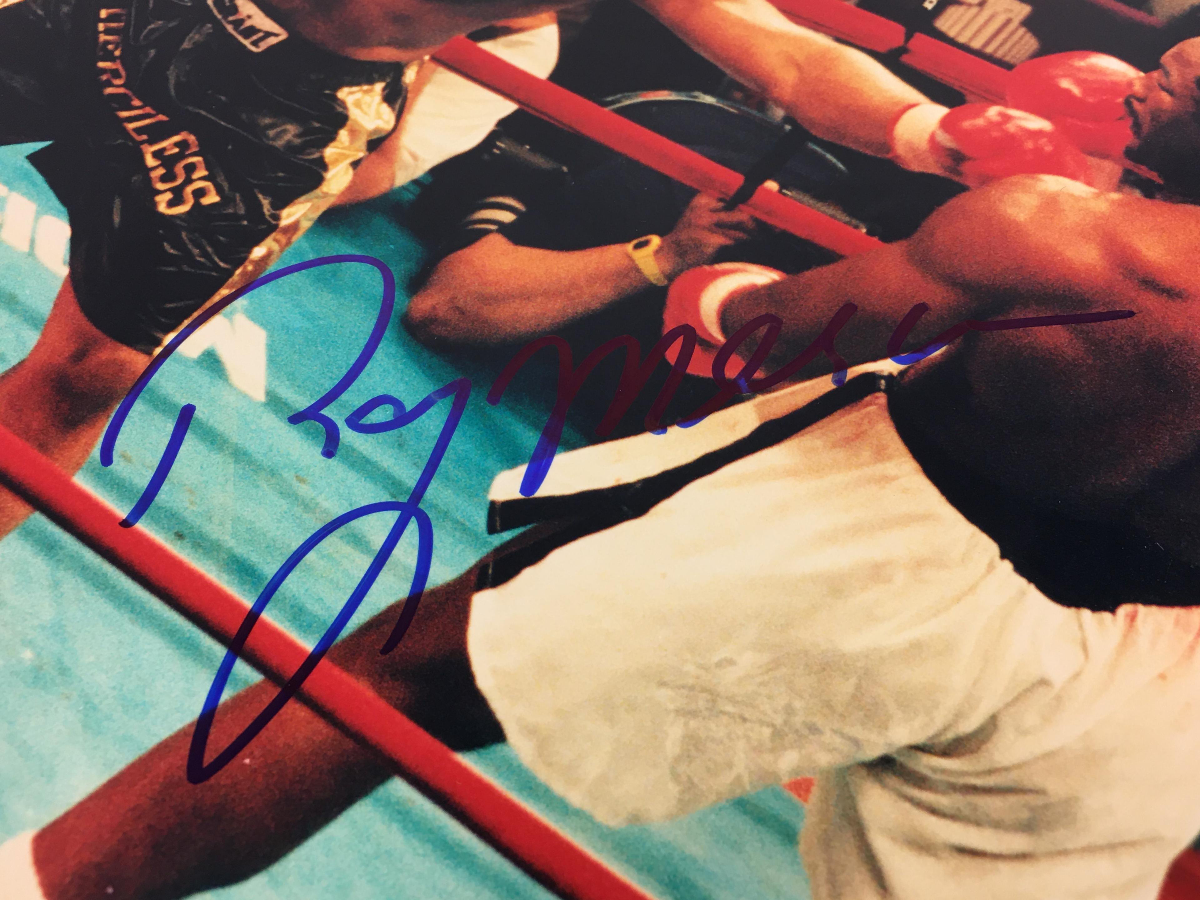 Collector Sport Boxing Photo Autographed by Ray Mercer 8X10" w/ COA