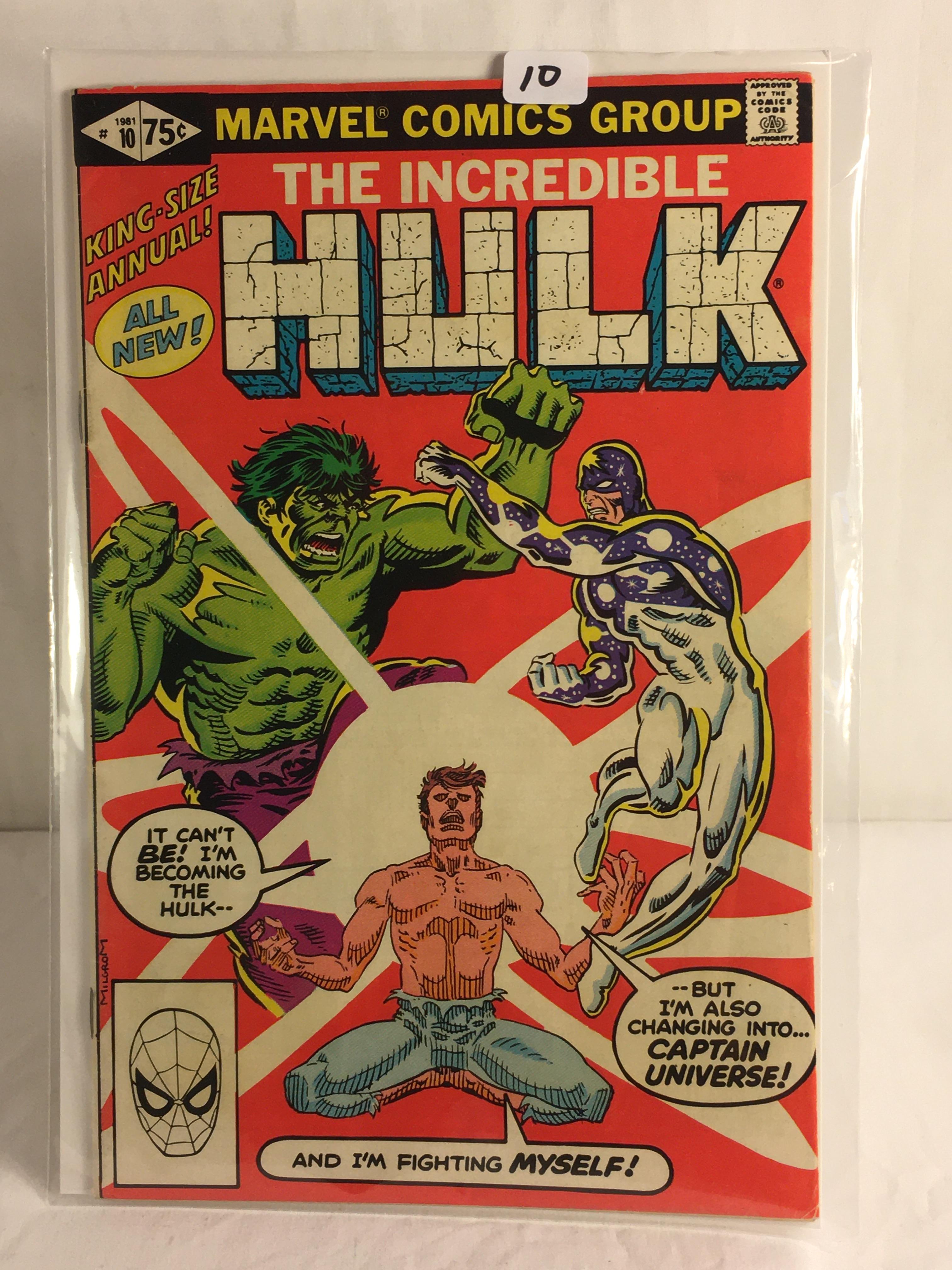 Vintage Marvel Comics Group The Incredible Hulk Comic No. 10