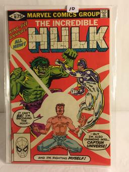 Vintage Marvel Comics Group The Incredible Hulk Comic No. 10