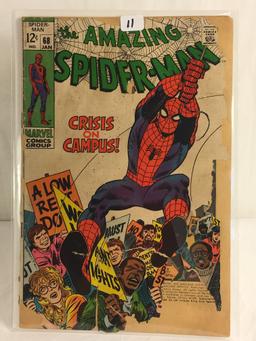 Vintage Marvel Comics Group The Amazing Spiderman Comic No. 68