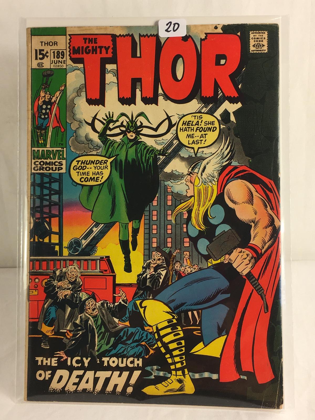 Vintage Marvel Comics Group The Mighty Thor Comic No. 189