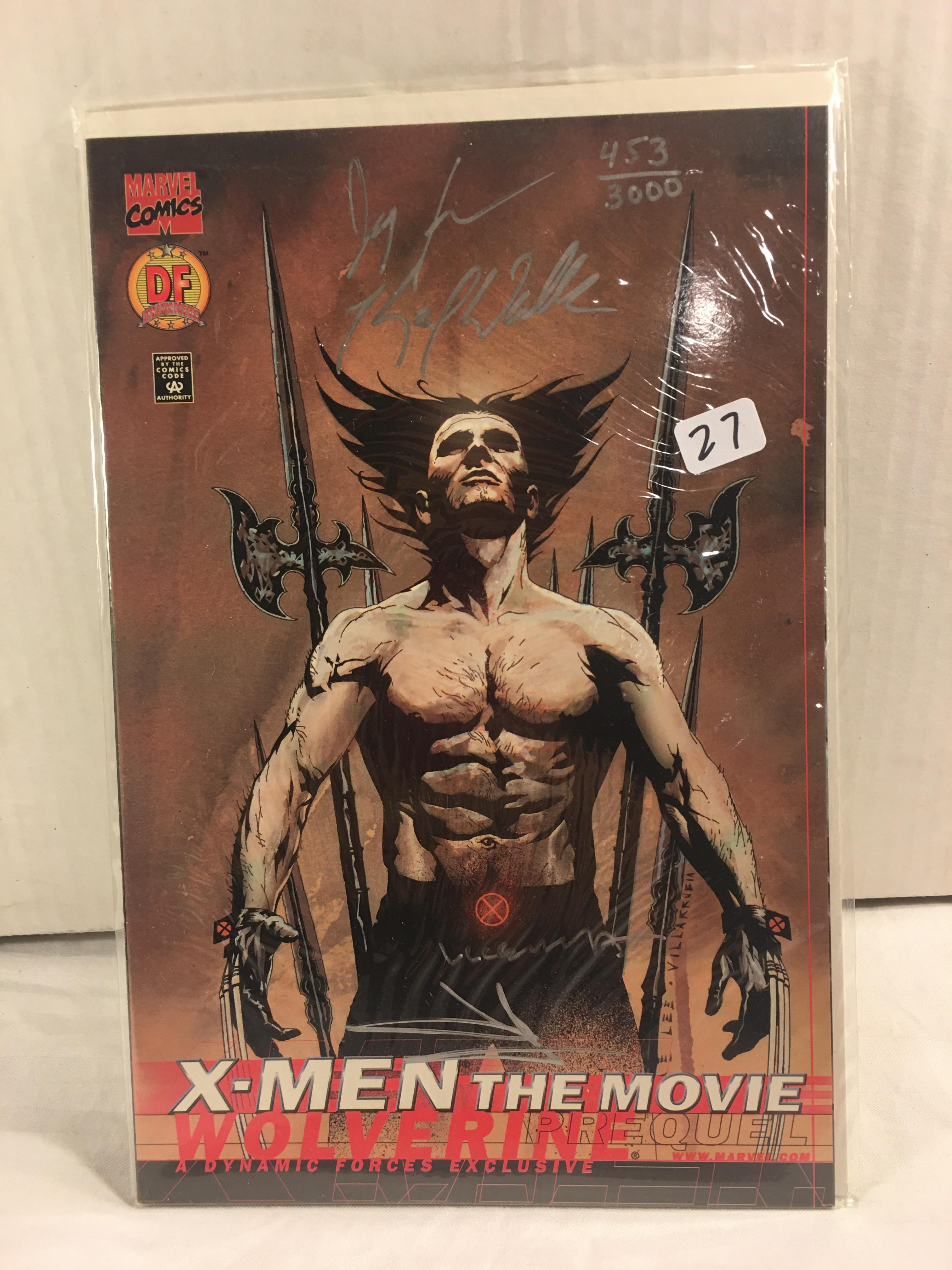 Collector Marvel Comics X-Men The Movie Hand Signed Autographed Limited Series W/Coa