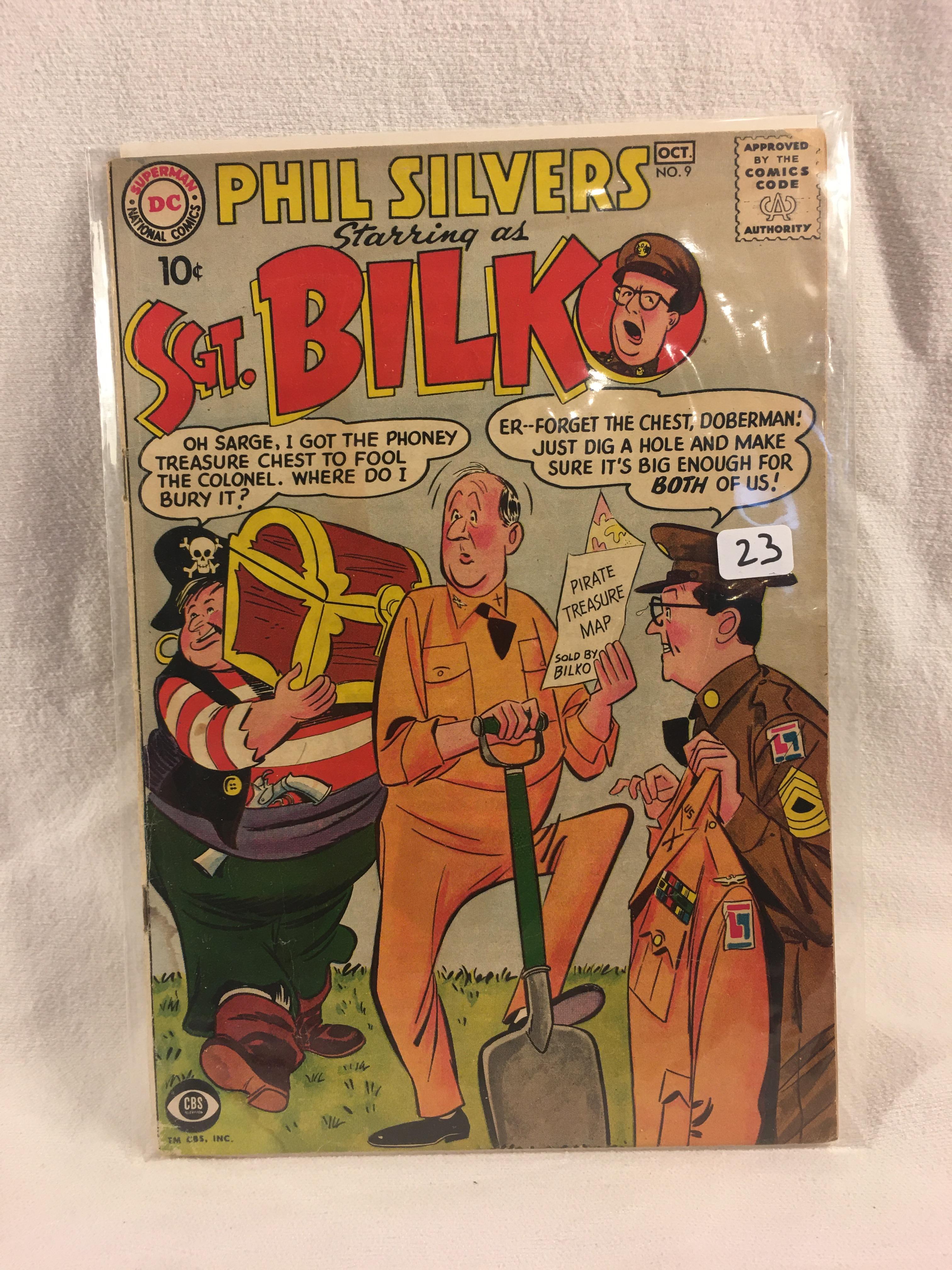 Collector Vintage DC Comics  Phil Silvers Starring as Sgt. Bilko Comic Book No.9