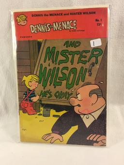 Collector Vintage Fawcett Comics Dennis The Menace and Mister Wilson Comic Book No.1