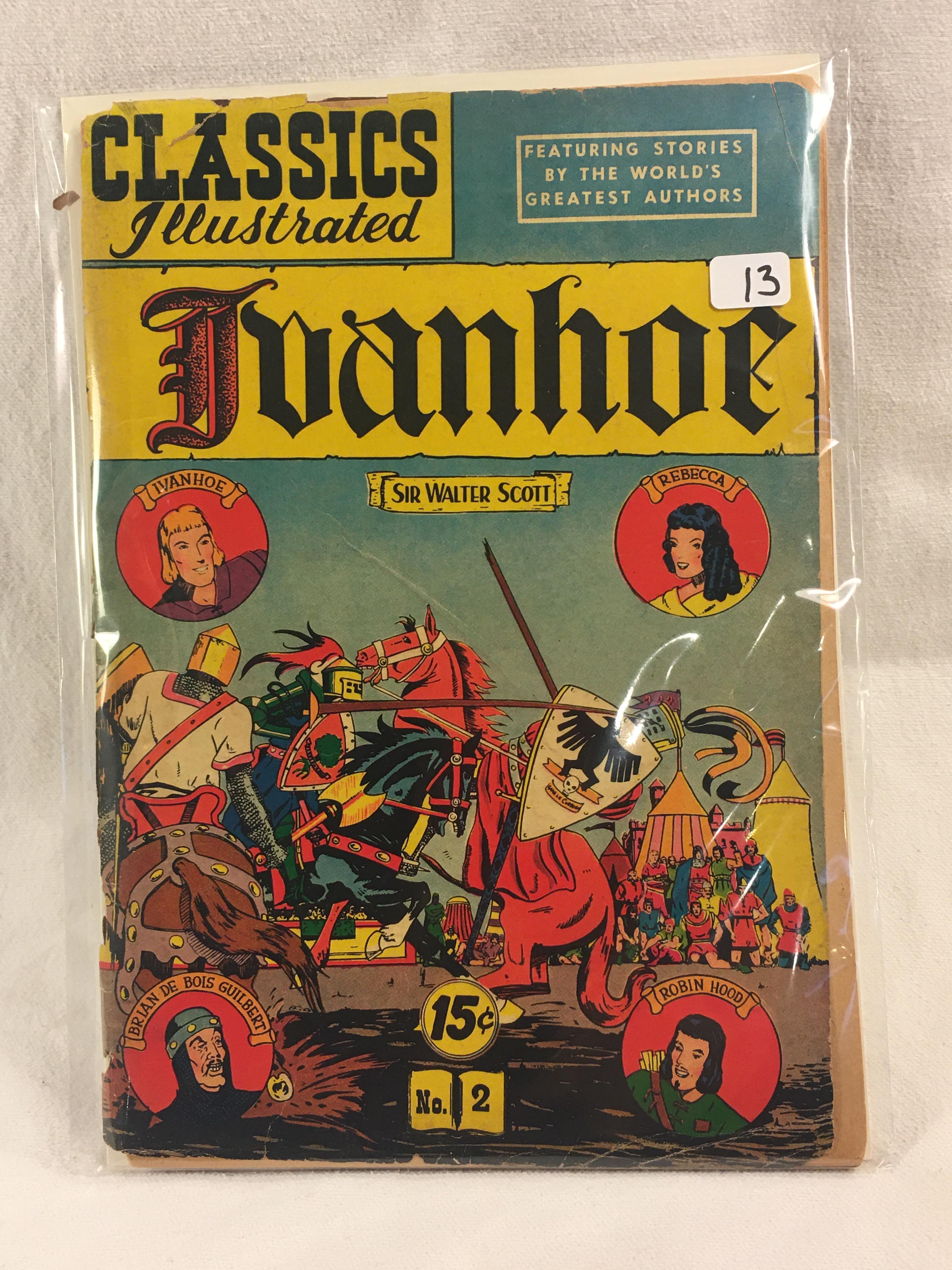 Collector Vintage Classics Illustrated Comics Toanhoe Comic Book No.2