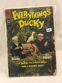 Collector Vintage Dell Comics Everything's Dukcy Comic Book No.1251