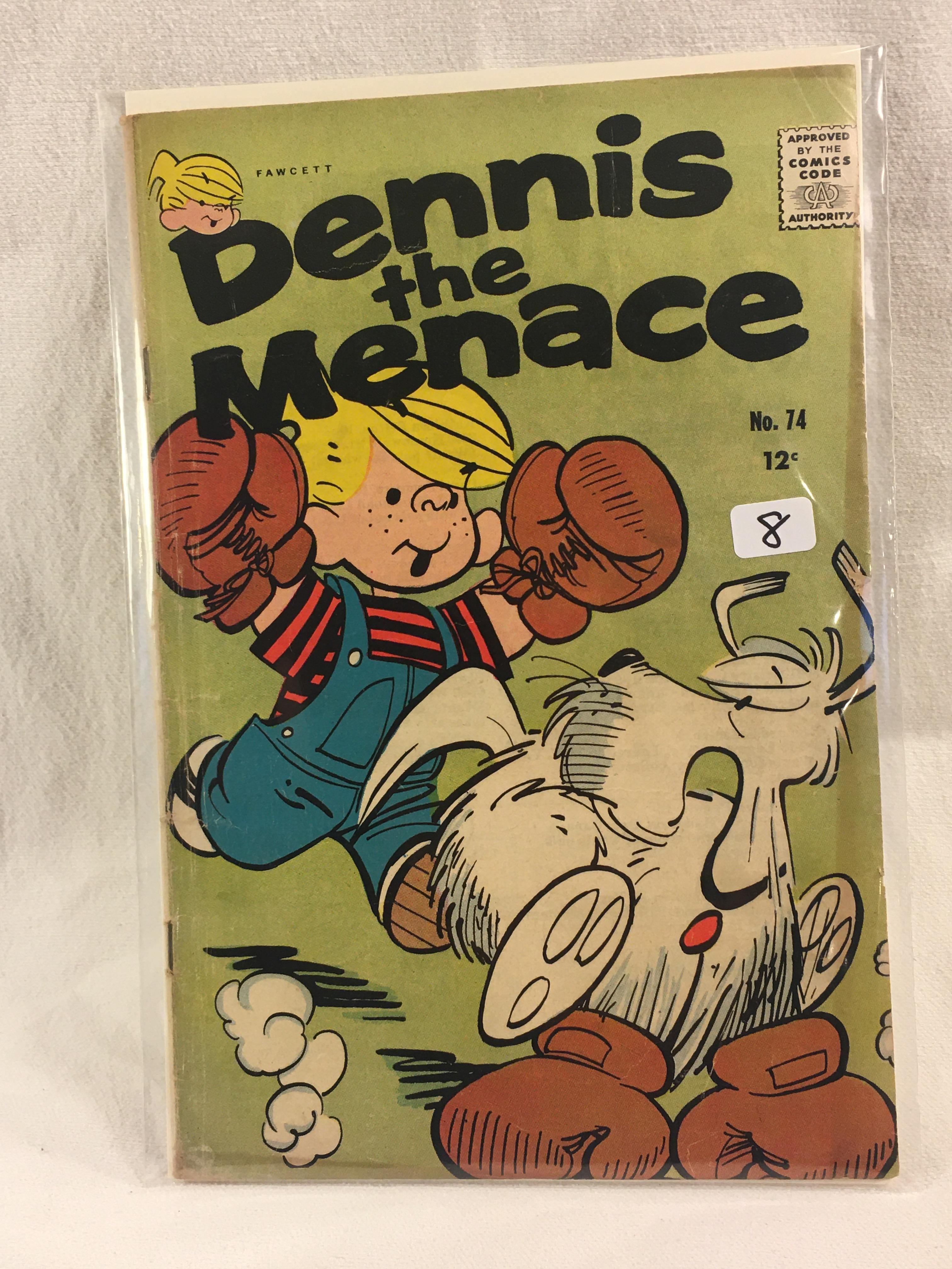 Collector Vintage Fawcett Comics Dennis The Menace Comic Book No.74
