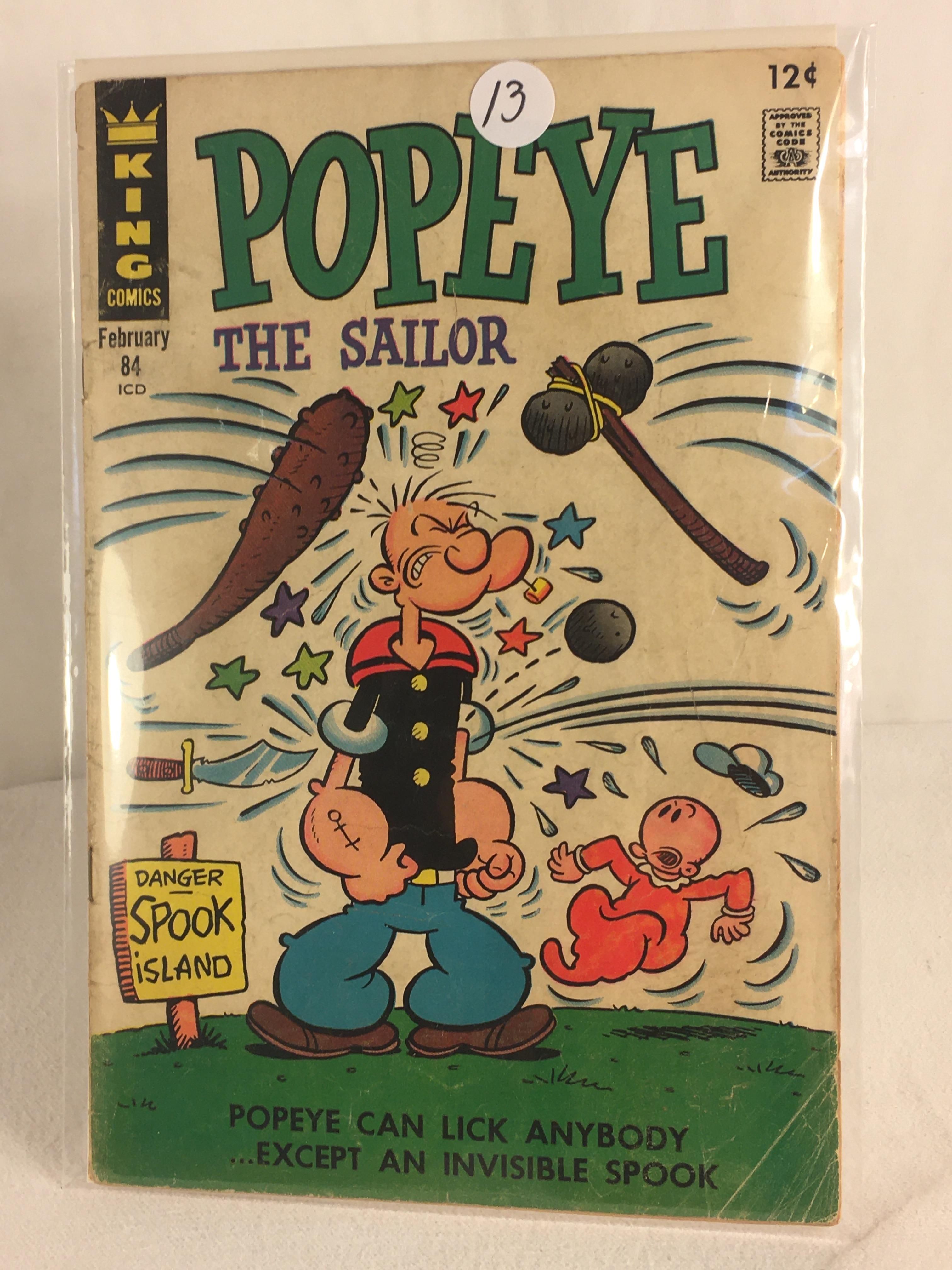 Collector Vintage King Comics Popeye The Sailor Comic Book NO.84