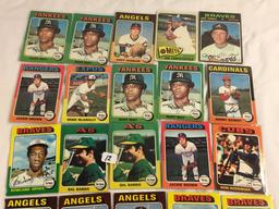 Lot of 20 Pcs Collector Loose Vintage Assorted Players Baseball Cards - See Pictures