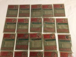 Lot of 20 Pcs Collector Loose Vintage Assorted Players Baseball Cards - See Pictures