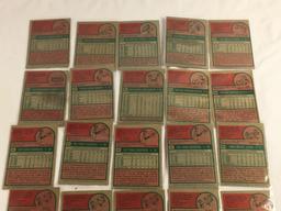 Lot of 20 Pcs Collector Loose Vintage Assorted Players Baseball Cards - See Pictures