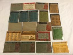 Lot of 20 Pcs Collector Loose Vintage Assorted Players Baseball Cards - See Pictures