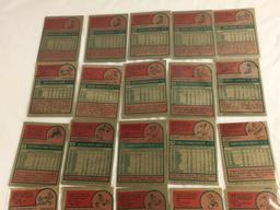 Lot of 20 Pcs Collector Loose Vintage Assorted Players Baseball Cards - See Pictures