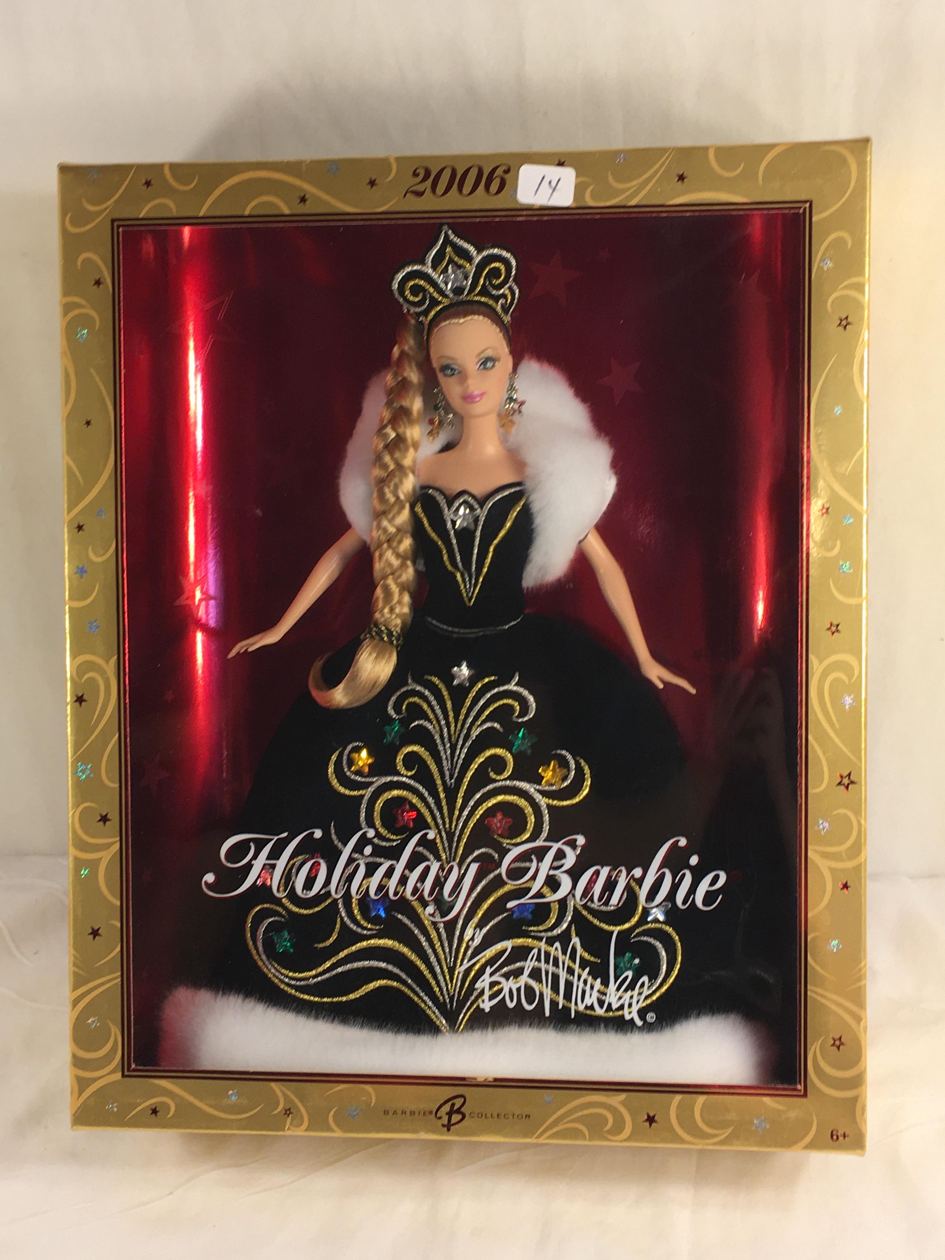 Collector NIP 2006 Mattel Holiday Celebration Barbie Doll 11-12" Tall Doll - See Pictures