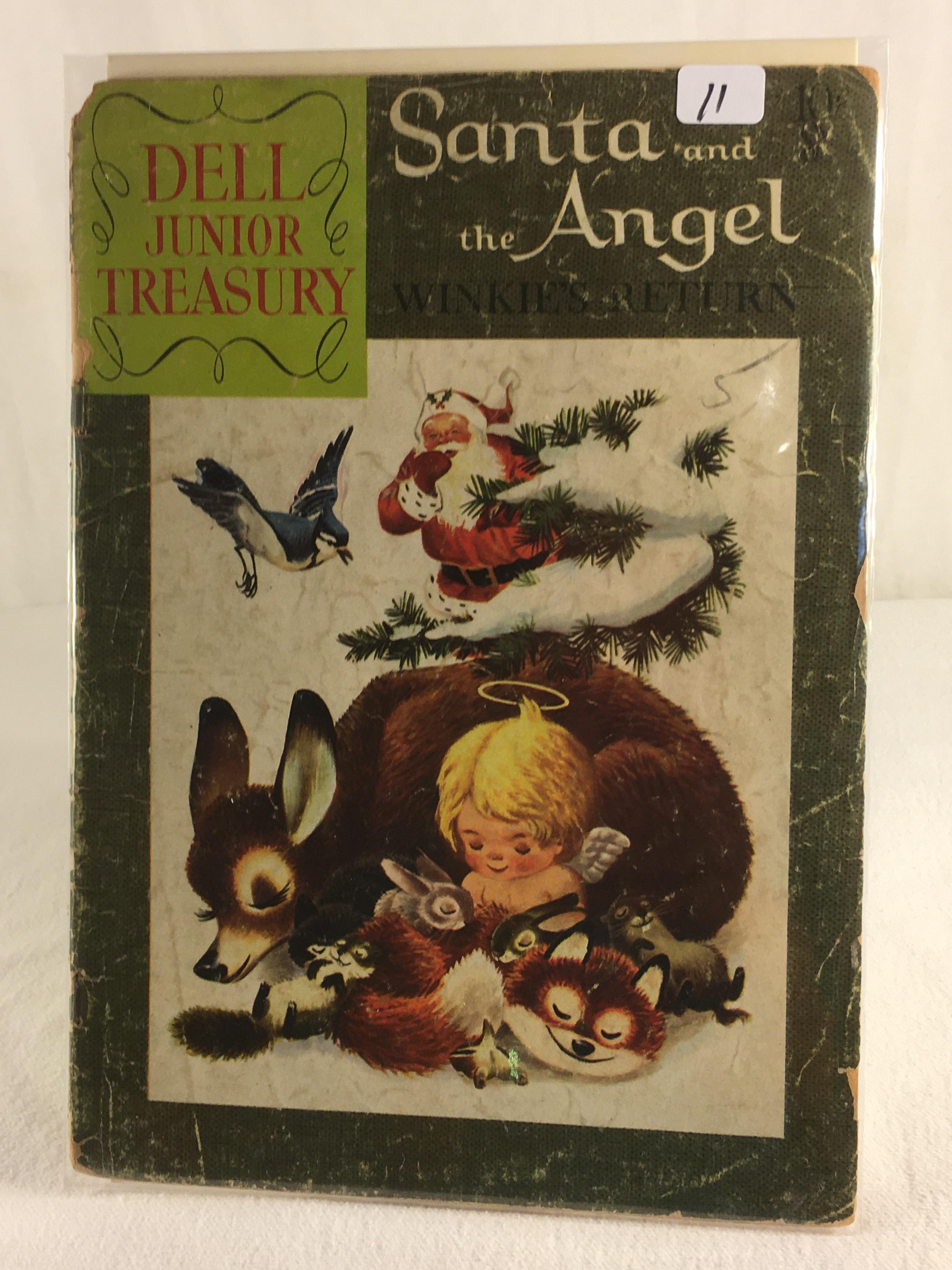 Collector Vintage Dell Junior Treasury Santa and The Angel Winlle's Return Comic Book