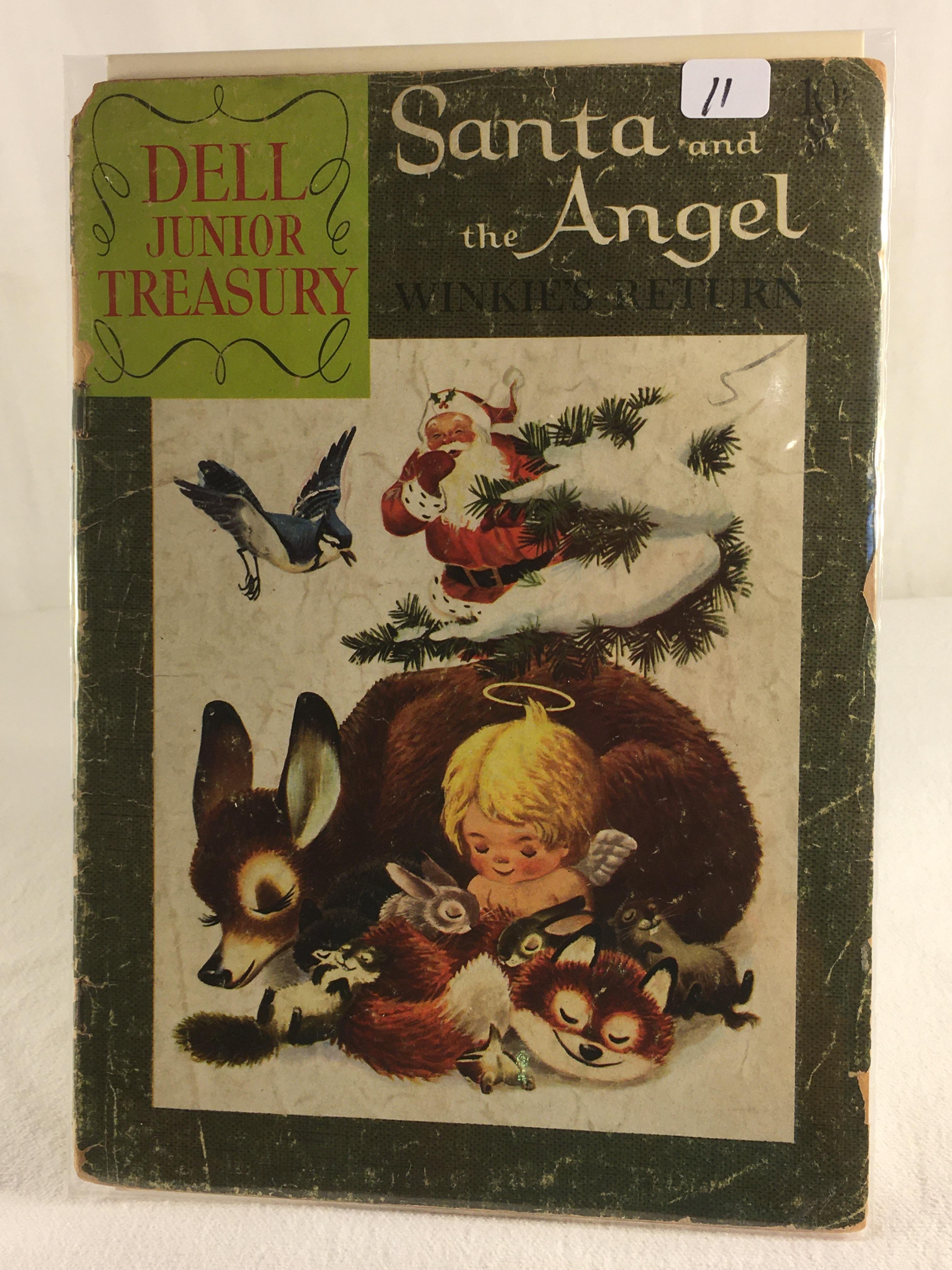 Collector Vintage Dell Junior Treasury Santa and The Angel Winlle's Return Comic Book