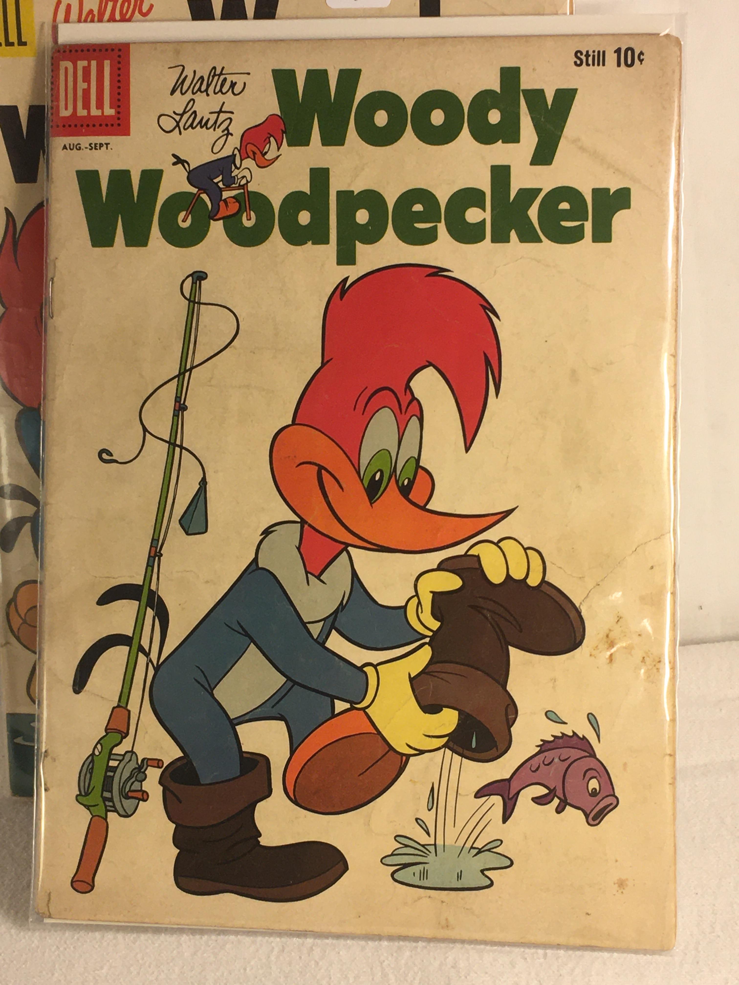 Lot of 2 Pcs Collector Vintage Dell Comics Walter Lantz Woody Woodpecker Comic Books