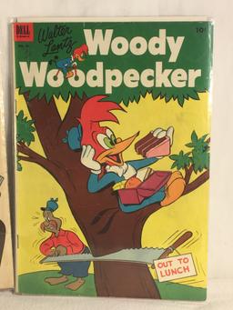 Lot of 2 Pcs Collector Vintage Dell Comics Walter Lantz Woody Woodpecker Comic Books