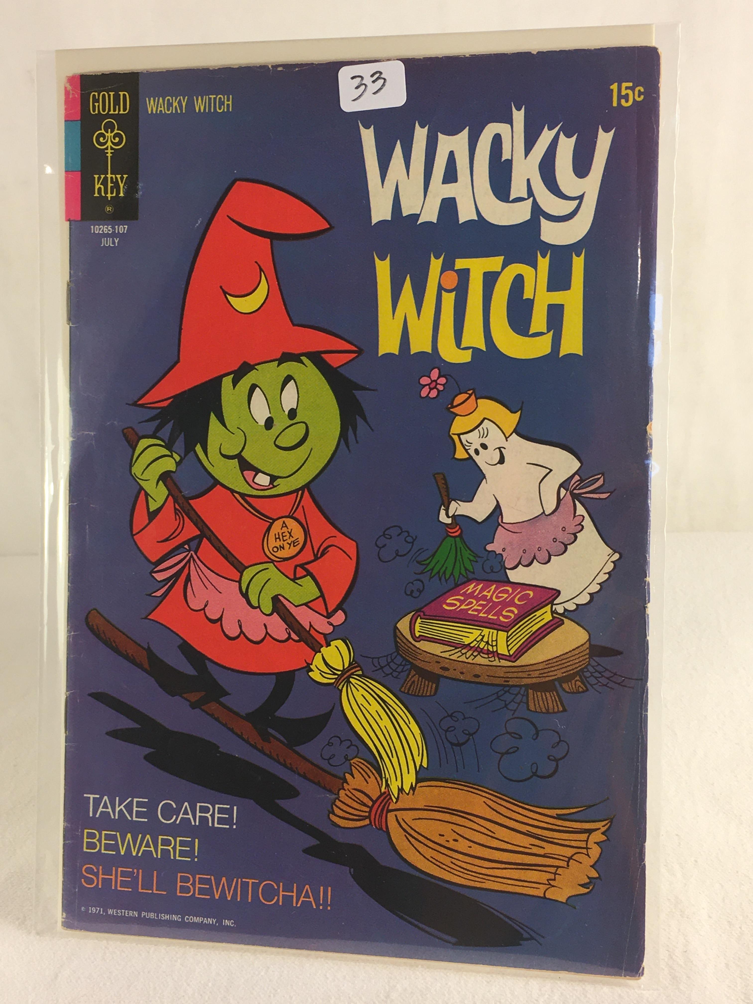 Collector Vintage Gold Key Comics Wacky Witch  Comic Book