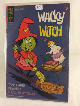 Collector Vintage Gold Key Comics Wacky Witch  Comic Book