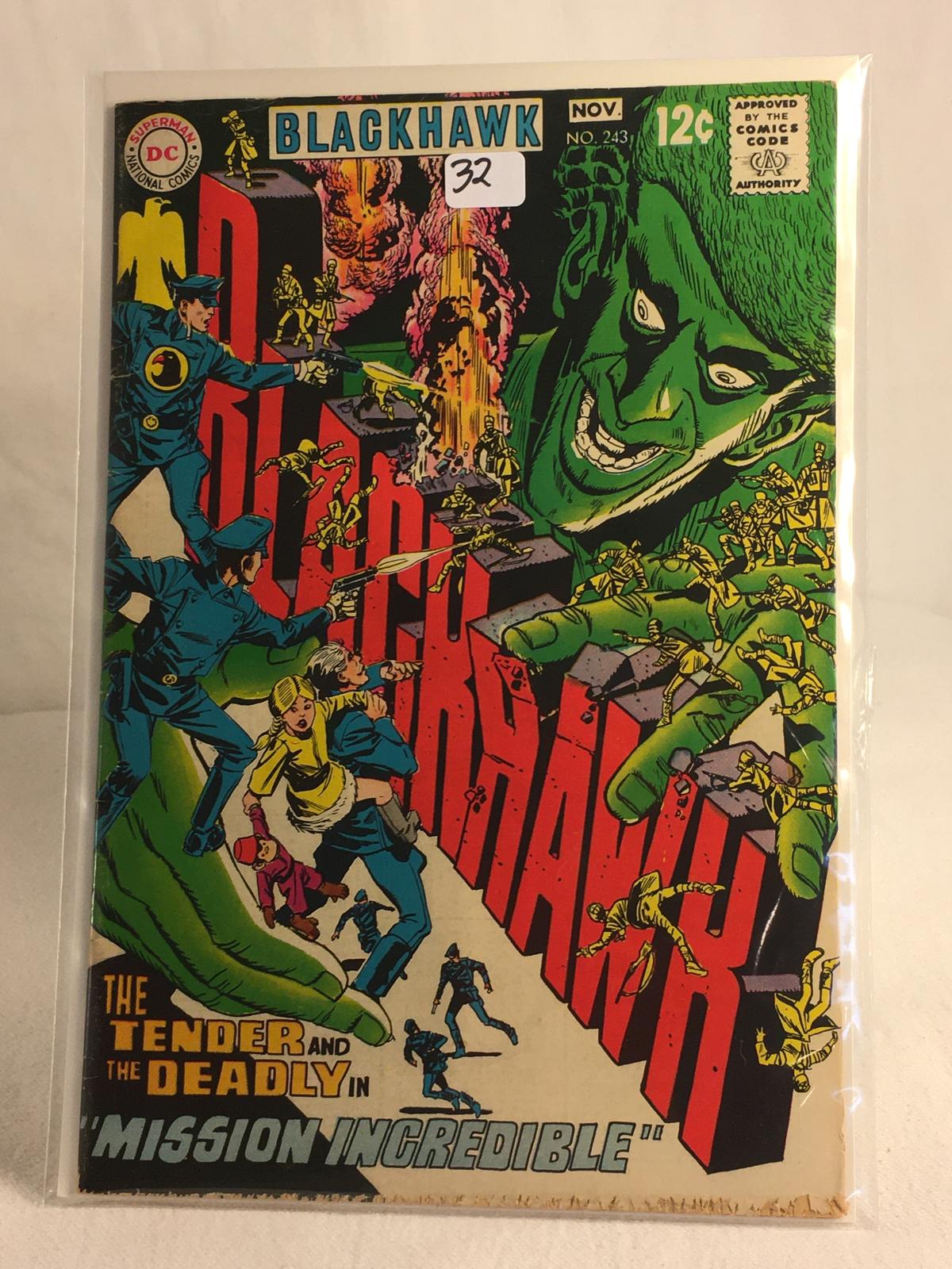 Collector Vintage DC Comics Blackhawk Comic Book No.243