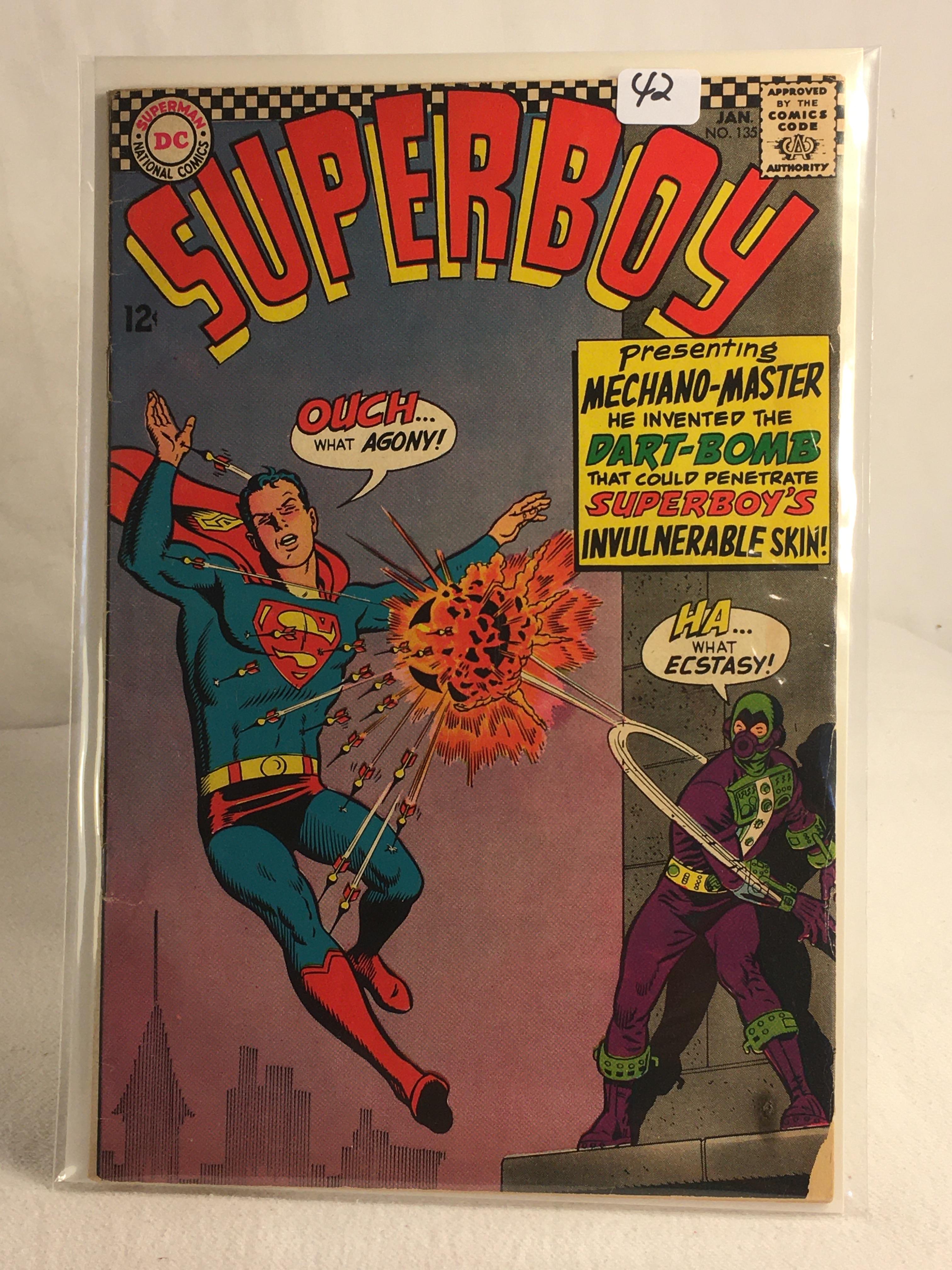 Colletcor Vintage DC Comics Superboy Comic Book No.135