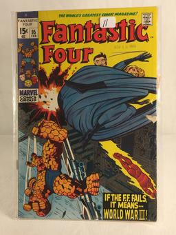 Collector Vintage Marvel Comics Fantastic Four Comic Book No.95