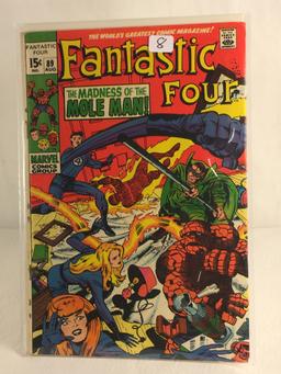 Collector Vintage Marvel Comics Fantastic Four Comic Book No.89