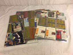 Lots of Loose Collector MLB Baseball Sport Cards Assorted Cards and Players in Sheet - See Pictures