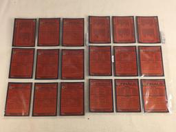 Lot of 18 Pcs Collector Vintage Assorted Basketball Sport Players Trading Cards - See Pictures