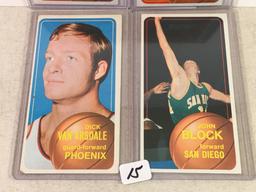 Lot of 4 Pcs Vintage Basketball Sport Trading Assorted Cards And Players - See Pictures