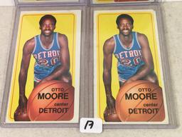 Lot of 4 Pcs Vintage Basketball Sport Trading Assorted Cards And Players - See Pictures