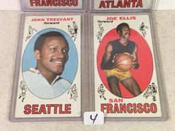 Lot of 4 Pcs Vintage Basketball Sport Trading Assorted Cards And Players - See Pictures