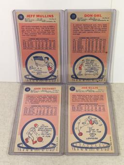 Lot of 4 Pcs Vintage Basketball Sport Trading Assorted Cards And Players - See Pictures